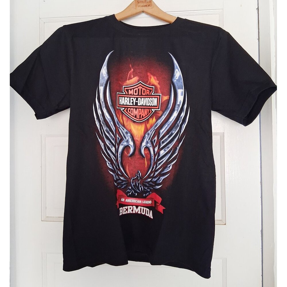 Fair Trade Bermuda NWT Harley-Davidson Men's Graphic T-Shirt Size M